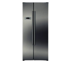 Bosch Avantixx KAN62V41GB American-Style Fridge Freezer- Silver